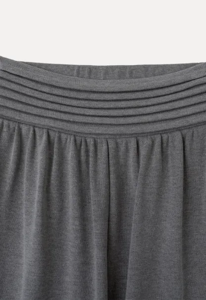 High Waist Pleated Wide Leg Casual Pants