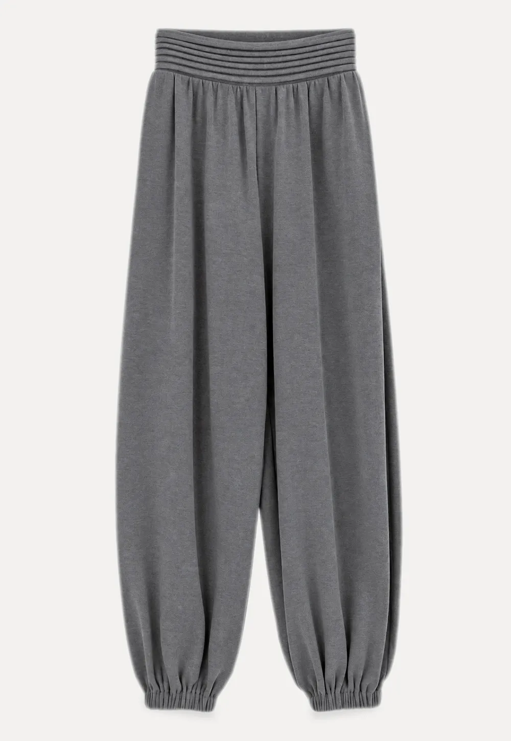 High Waist Pleated Wide Leg Casual Pants