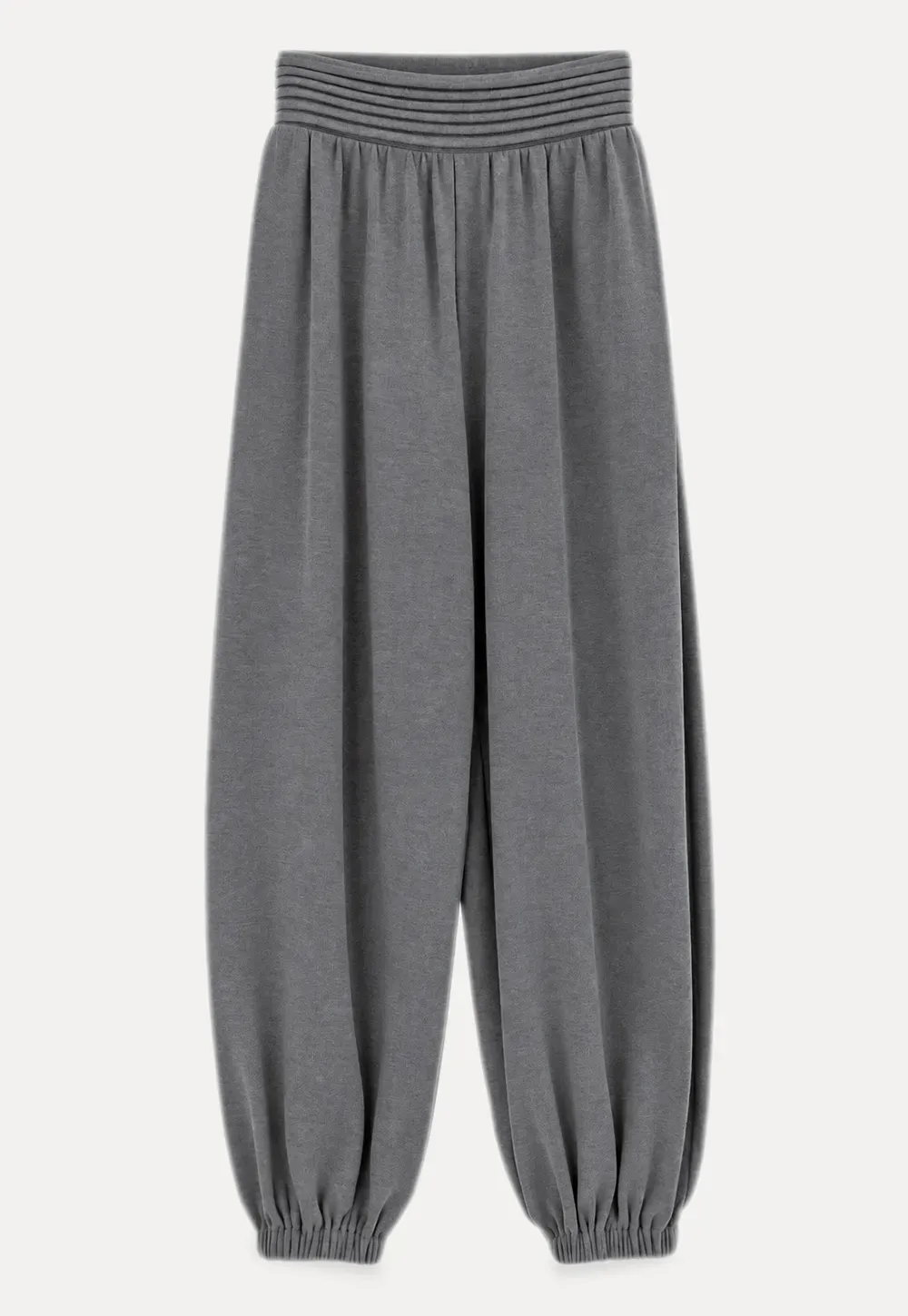 High Waist Pleated Wide Leg Casual Pants