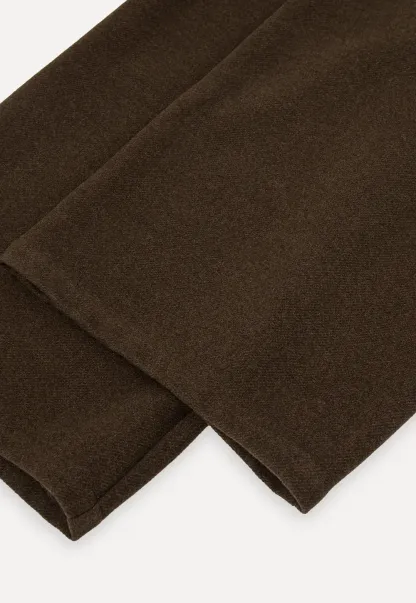 High Waist Wide Leg Pleated Casual Pants