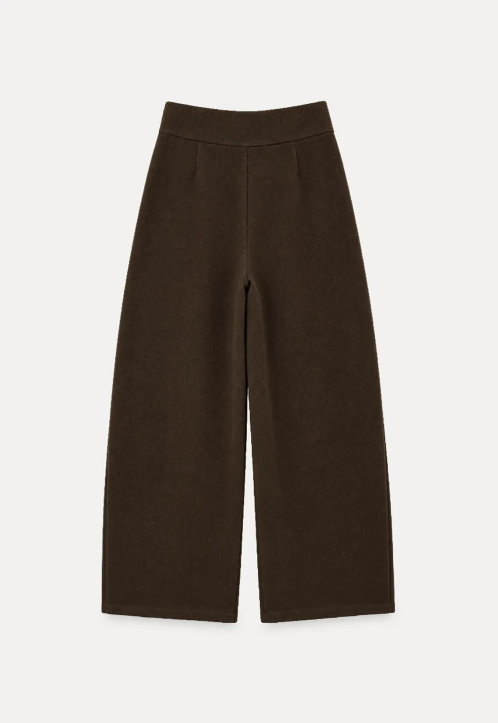 High Waist Wide Leg Pleated Casual Pants
