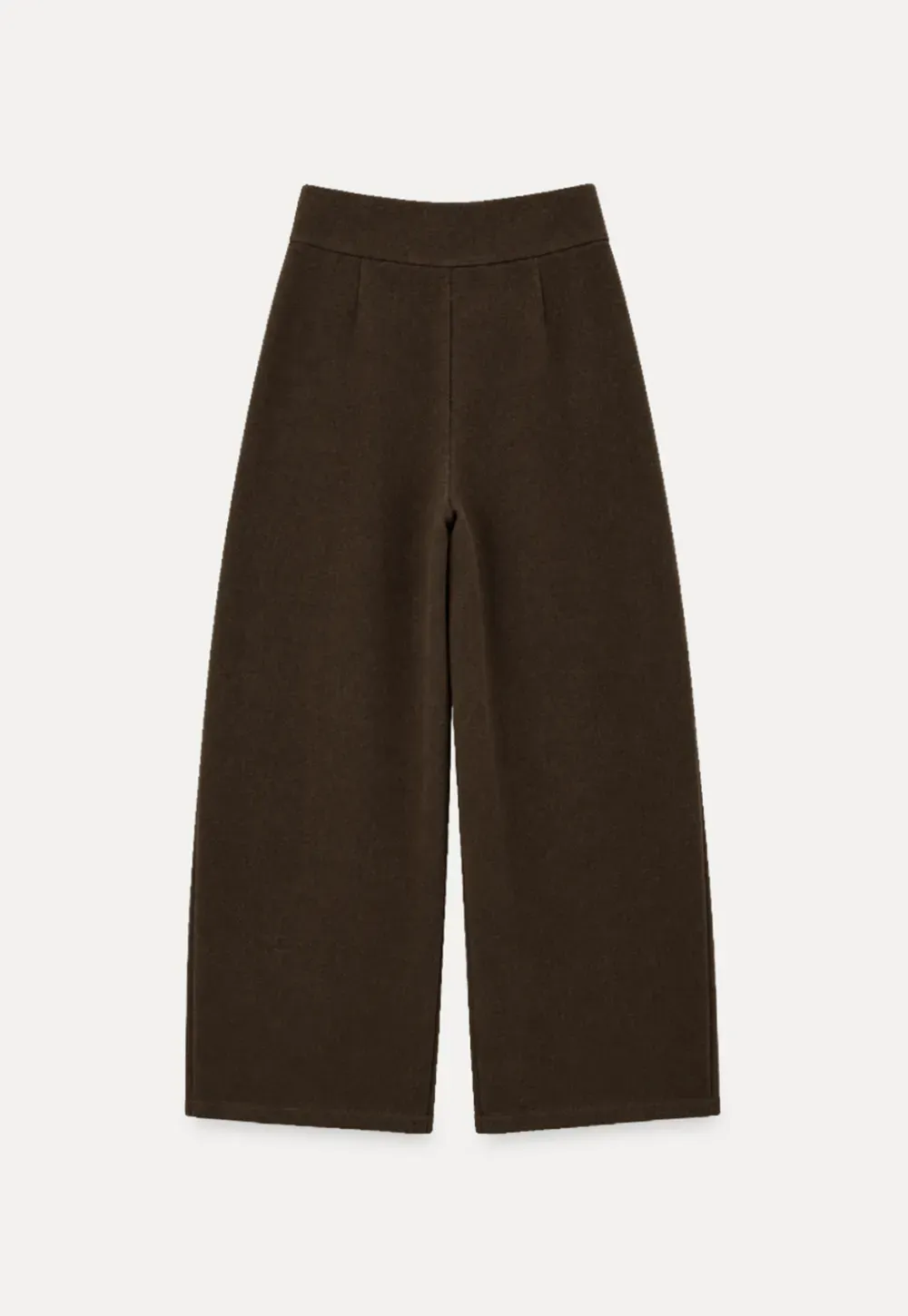 High Waist Wide Leg Pleated Casual Pants
