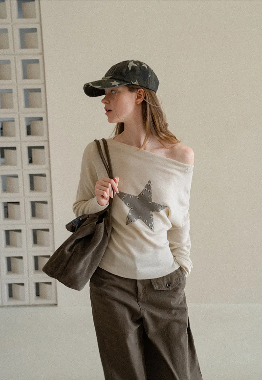 Wide Leg High Waist Utility Pocket Casual Pants