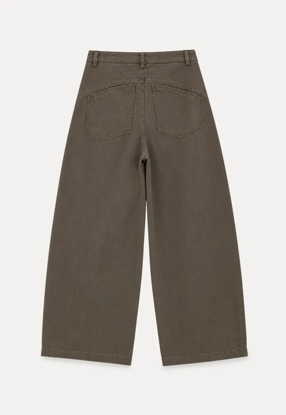 Wide Leg High Waist Utility Pocket Casual Pants