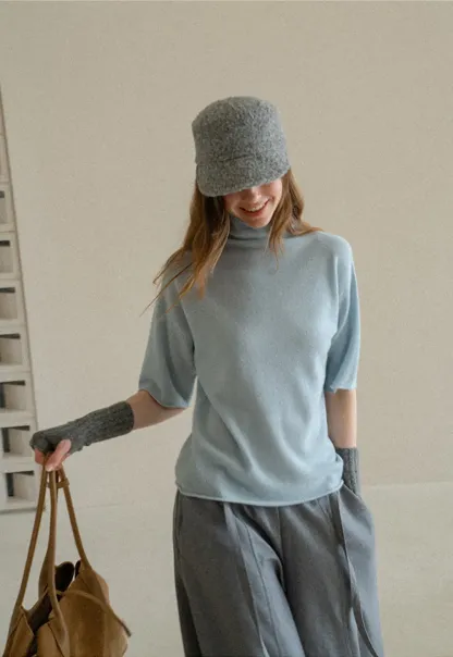 High Waist Wide Leg Drawstring Casual Pants