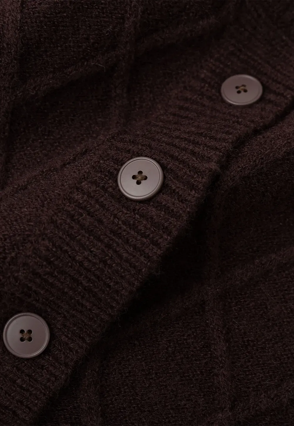 Cable Knit Vest with Pleated Collar