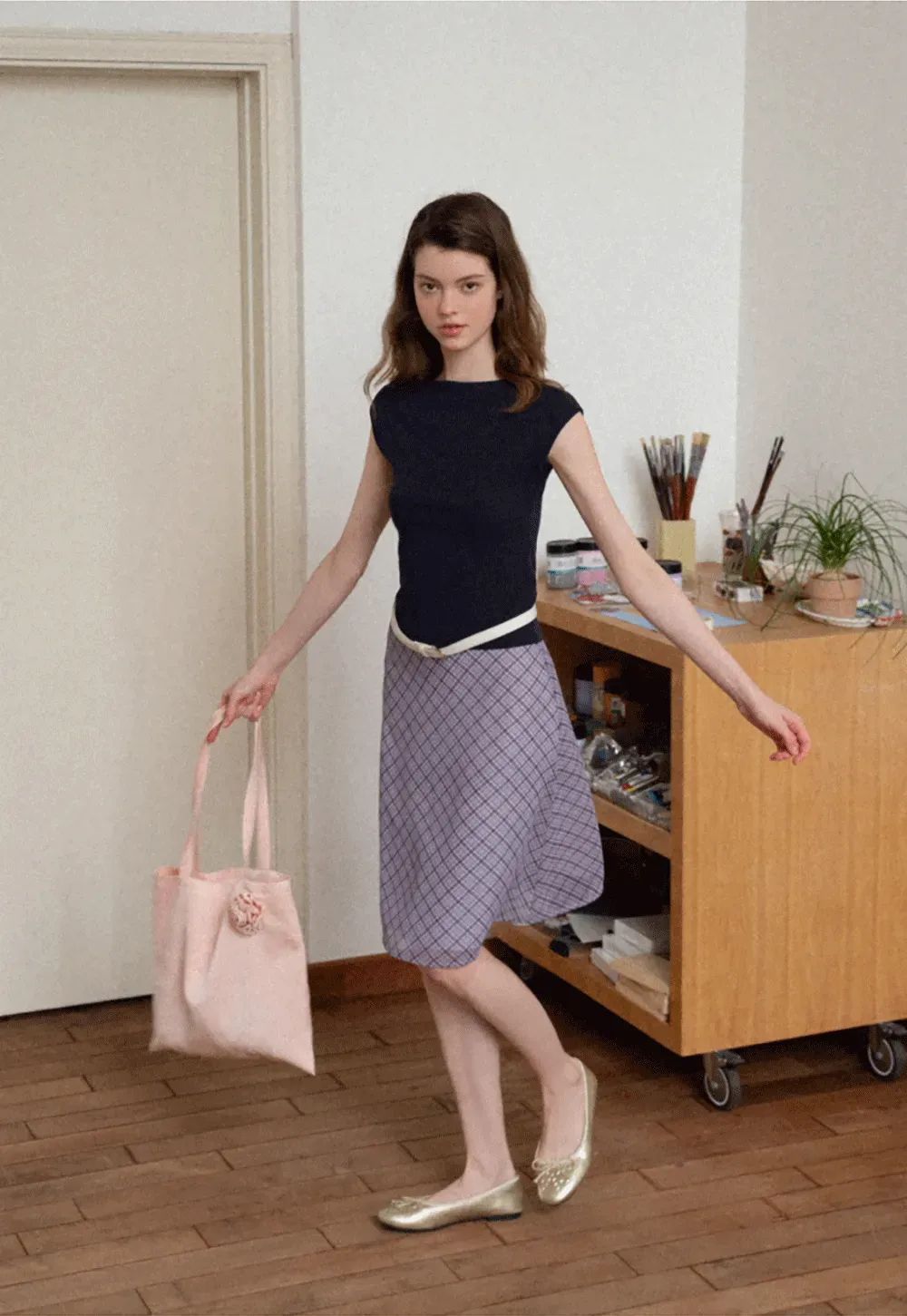 Smooth Textured Canvas Tote Bag