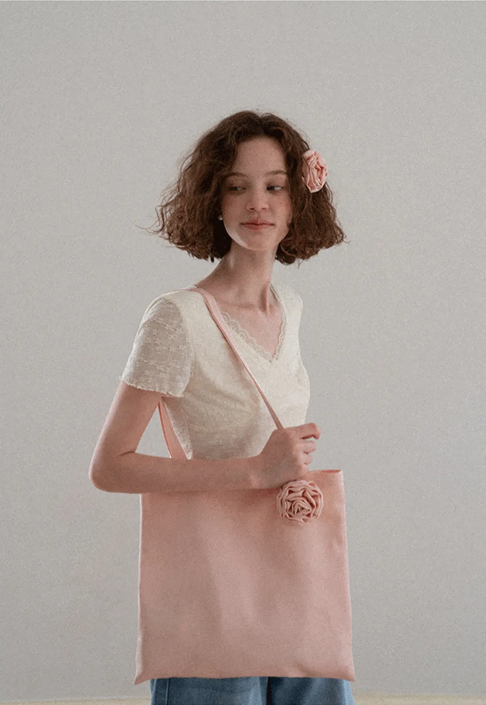 Smooth Textured Canvas Tote Bag