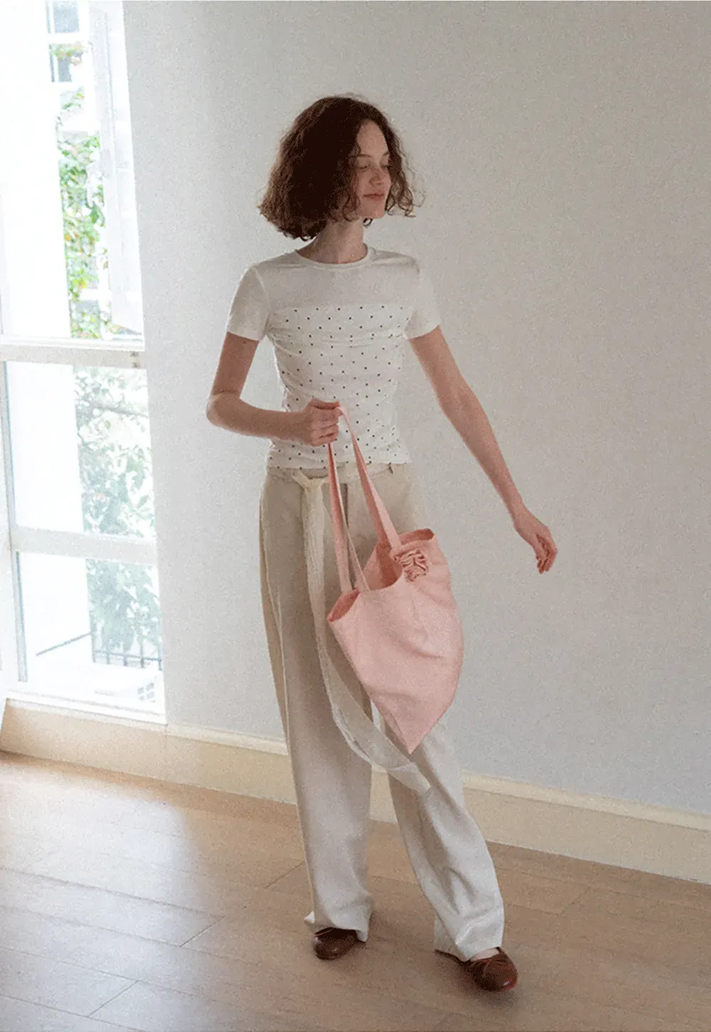 Smooth Textured Canvas Tote Bag