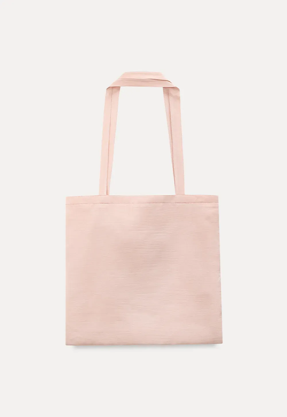 Smooth Textured Canvas Tote Bag