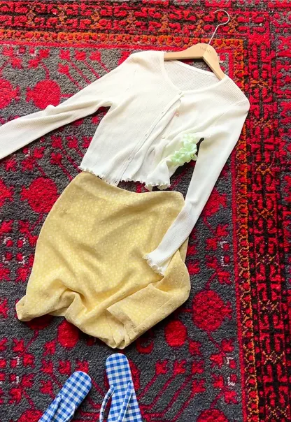 Floral Pattern Acrylic Hair Claw Clips