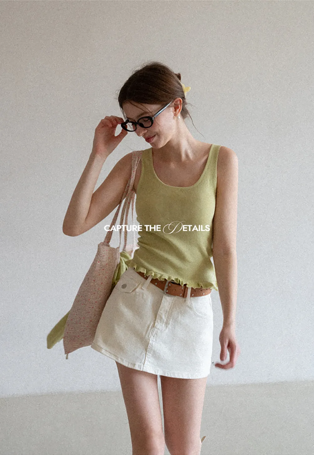 Floral Pattern Acrylic Hair Claw Clips