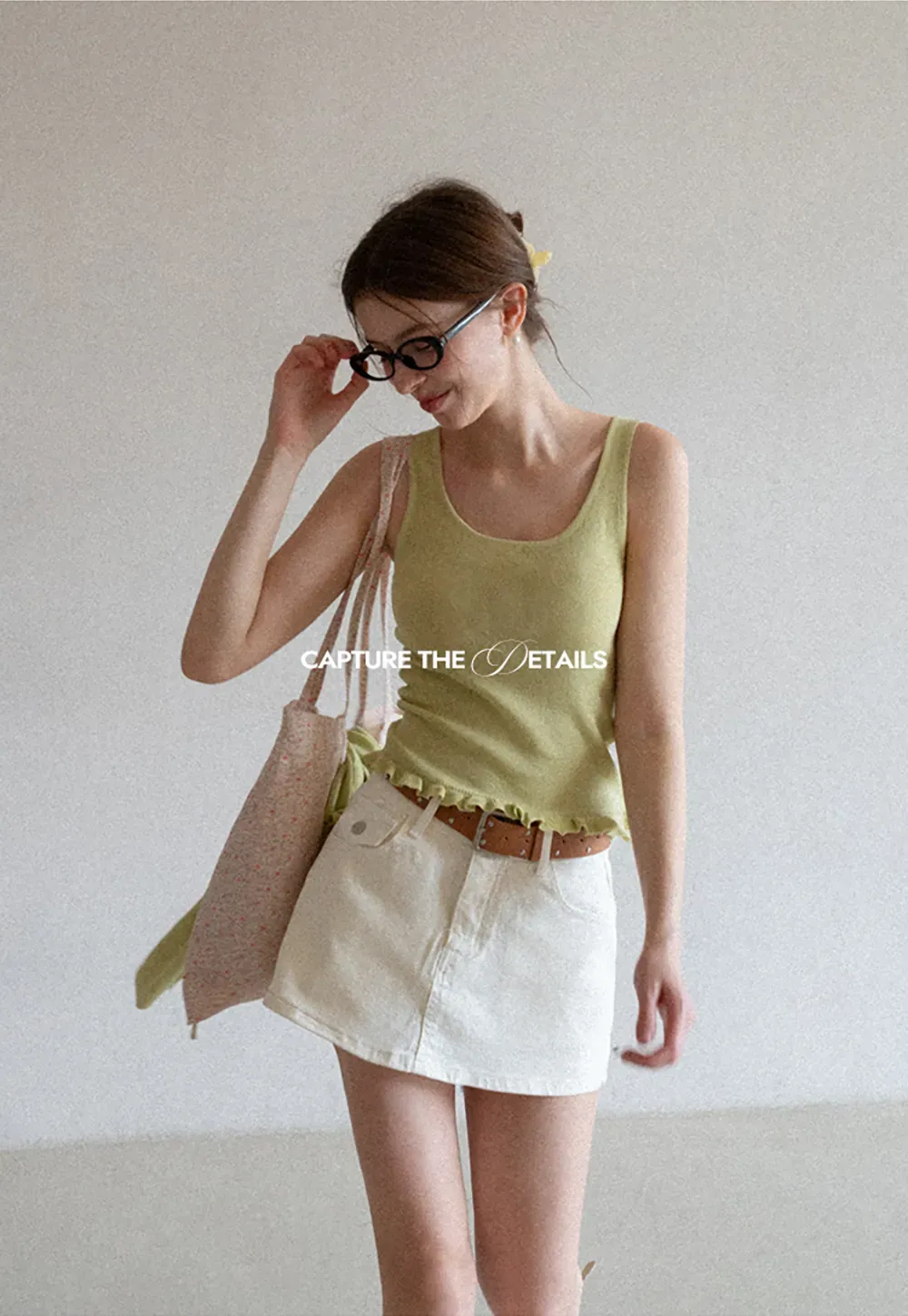 Floral Pattern Acrylic Hair Claw Clips