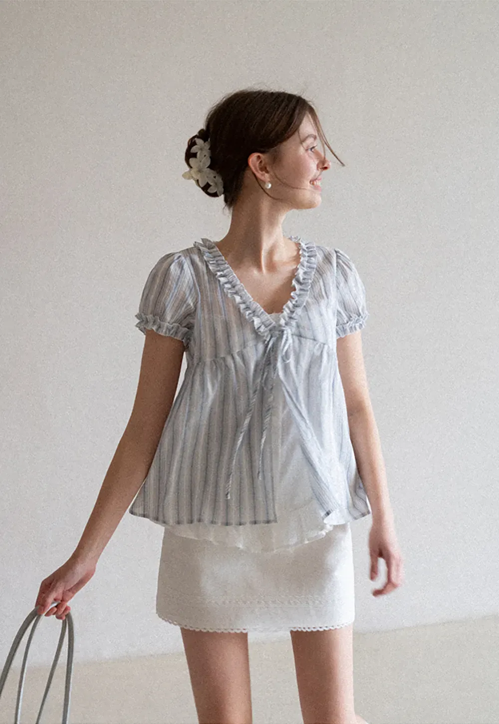 Floral Pattern Acrylic Hair Claw Clips