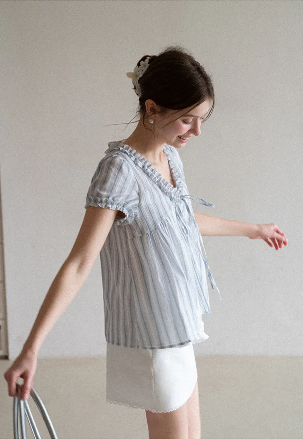 Floral Pattern Acrylic Hair Claw Clips