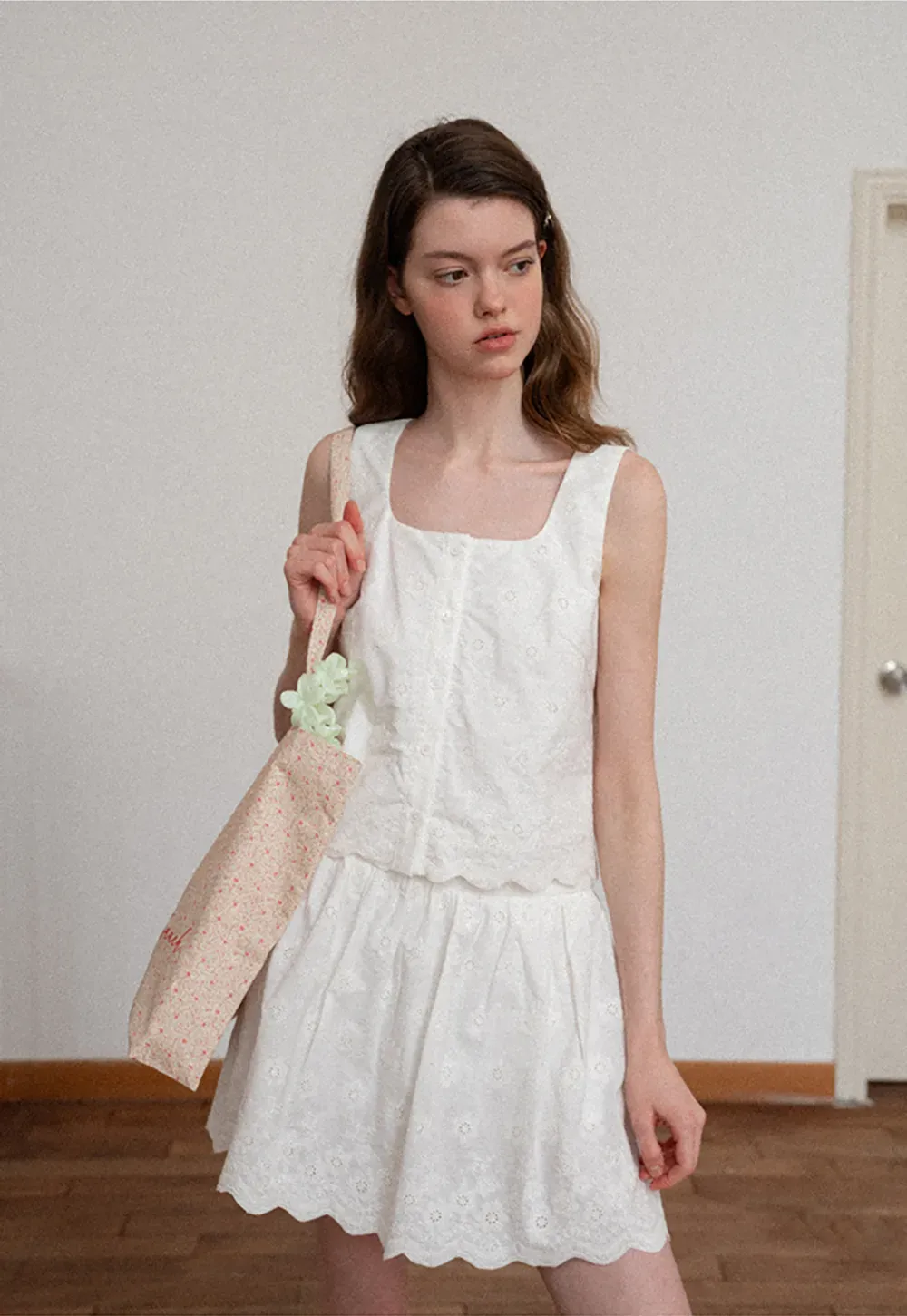 Floral Pattern Acrylic Hair Claw Clips