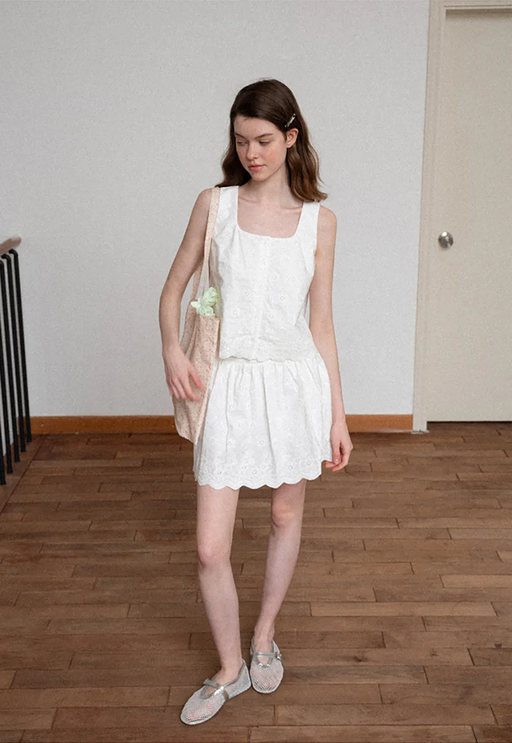 Floral Pattern Acrylic Hair Claw Clips