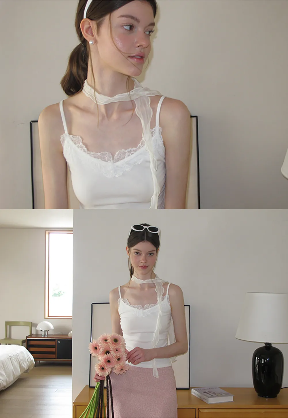 Lace Trim Choker Necklace