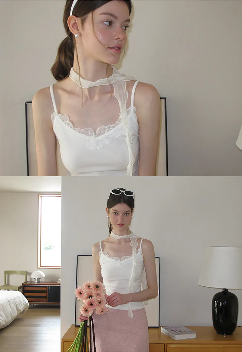 Lace Trim Choker Necklace