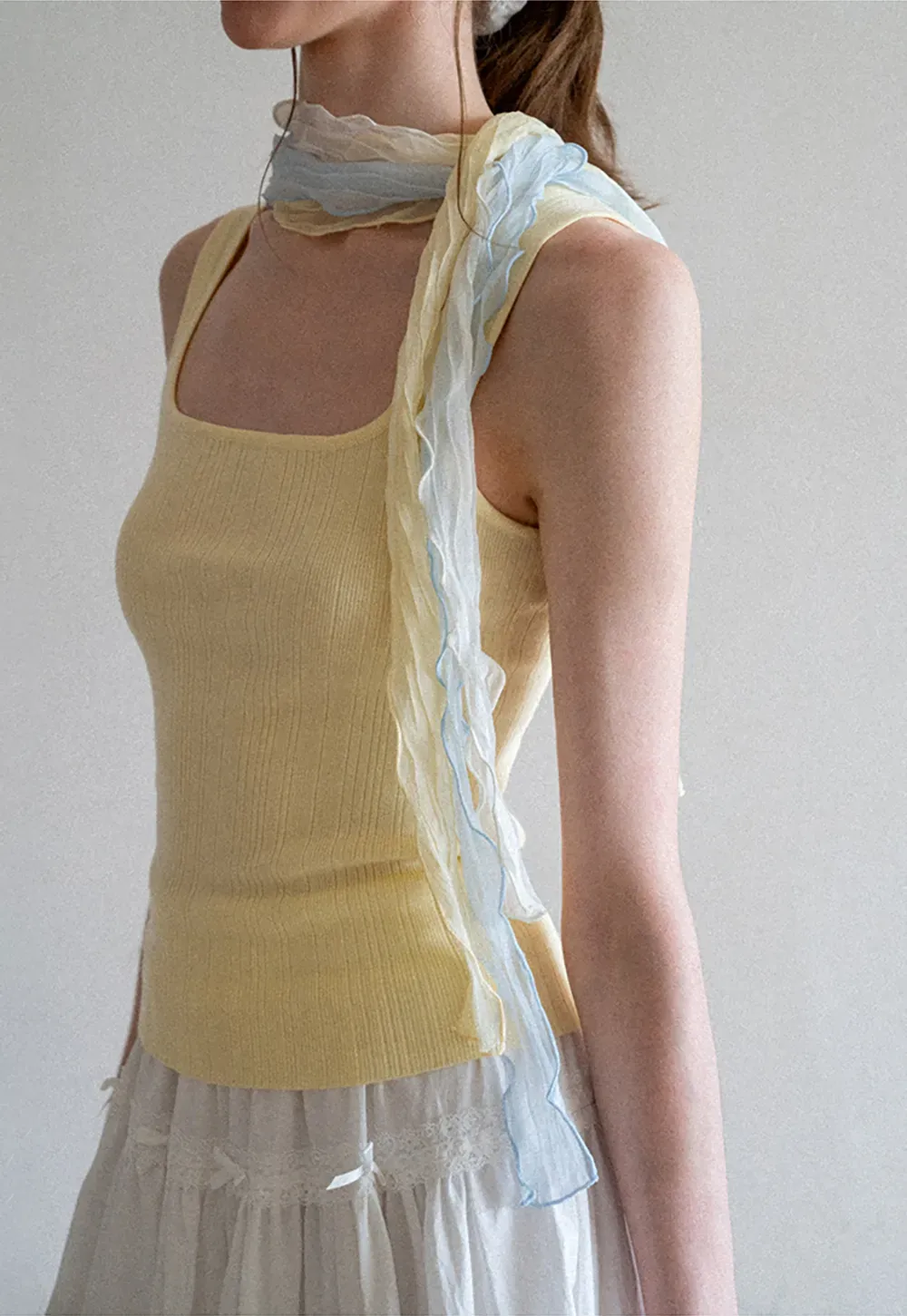 Lace Trim Choker Necklace