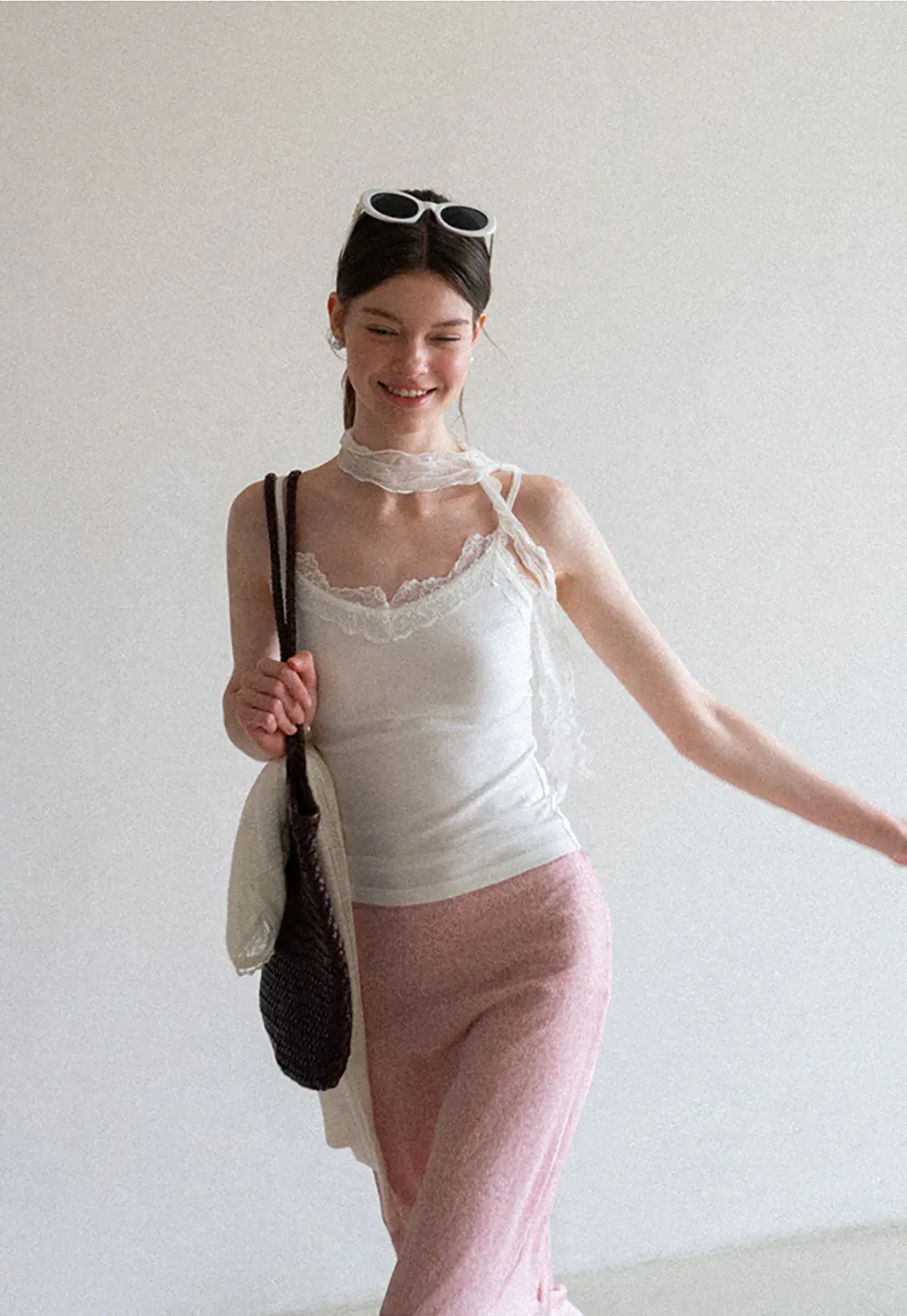 Lace Trim Choker Necklace