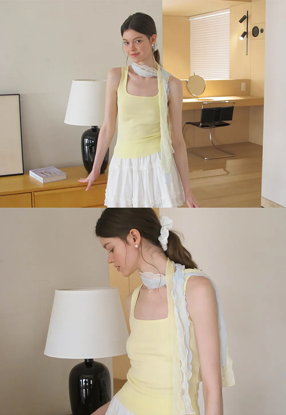 Lace Trim Choker Necklace