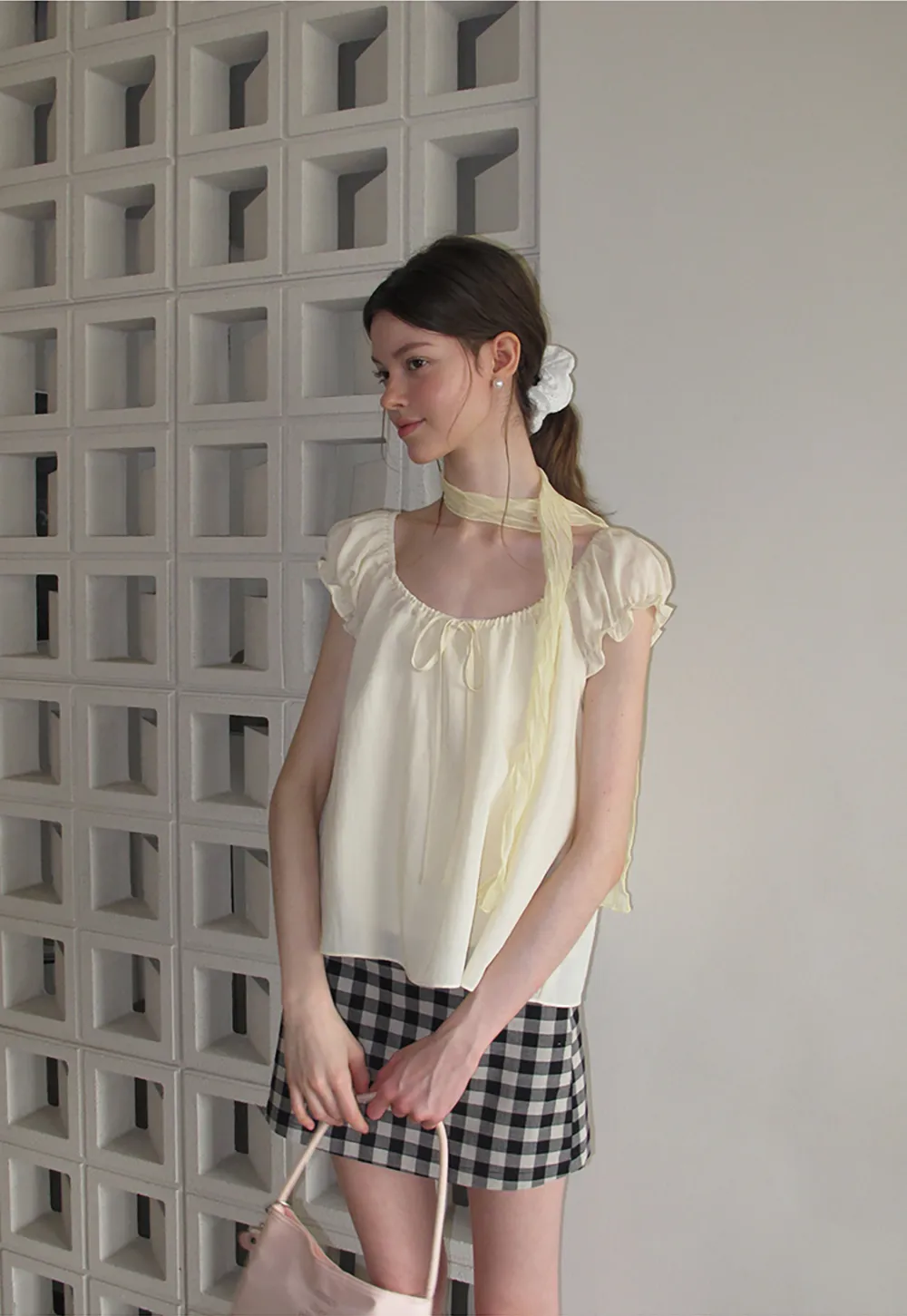 Lace Trim Choker Necklace