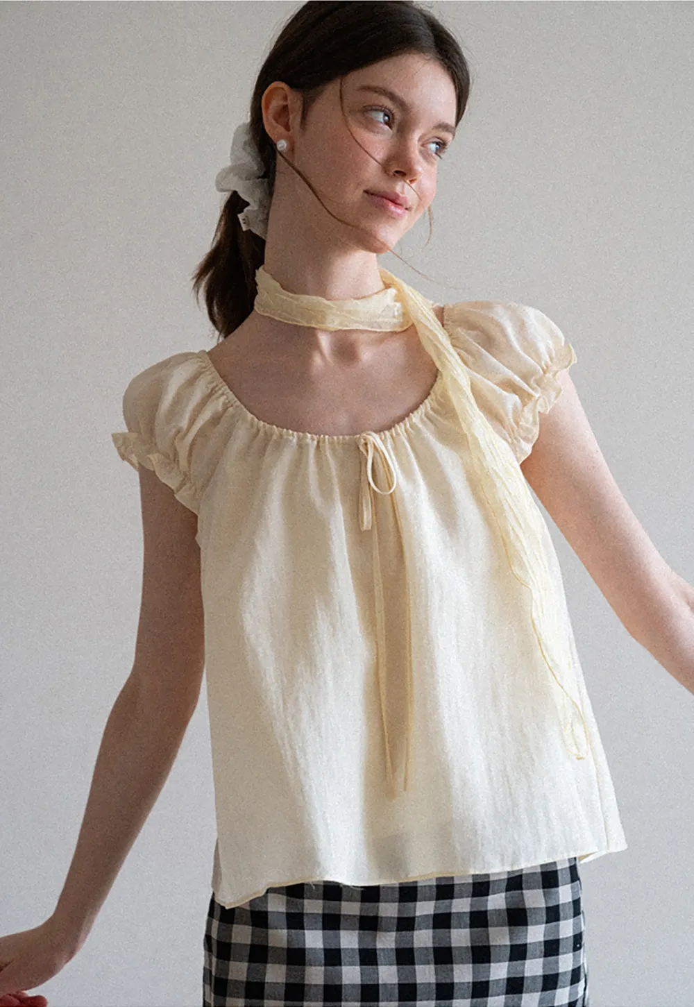 Lace Trim Choker Necklace