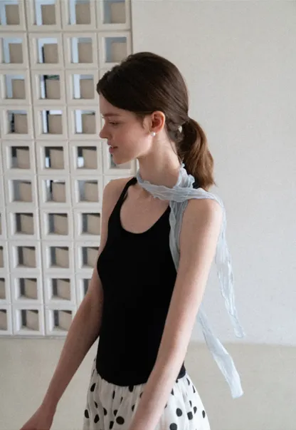 Lace Trim Choker Necklace