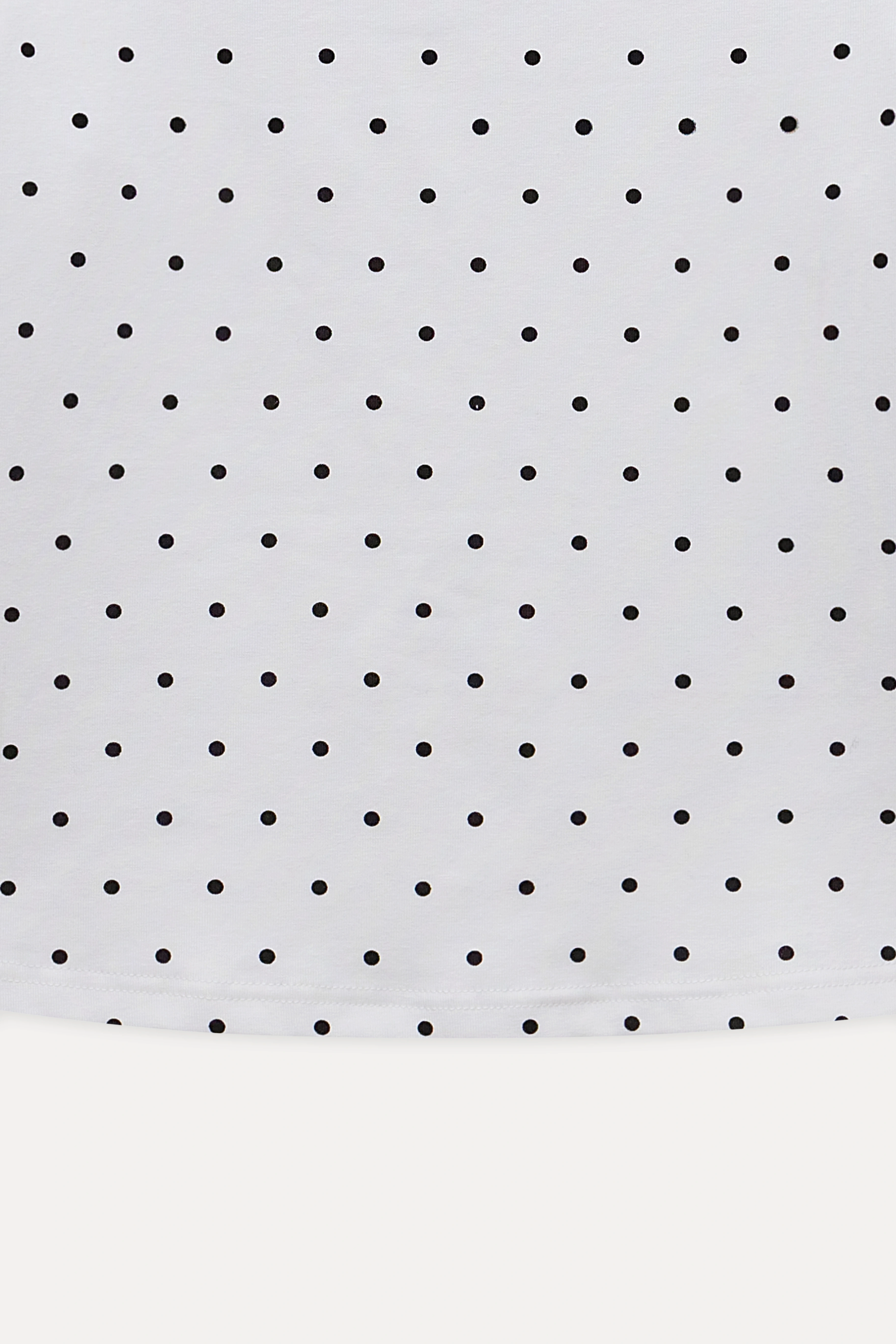 Women's Polka Dot 3/4 Sleeve Top