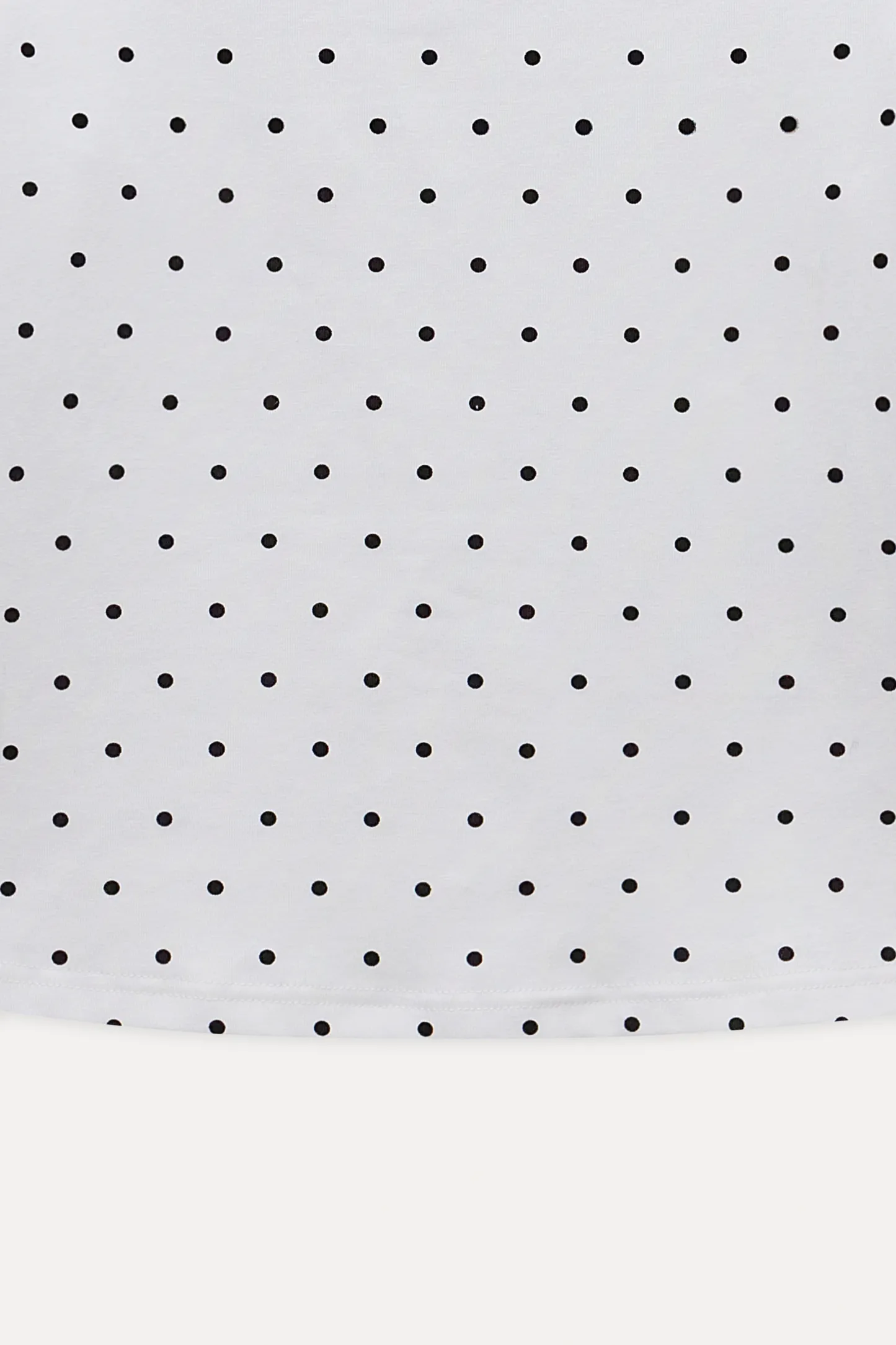 Women's Polka Dot 3/4 Sleeve Top