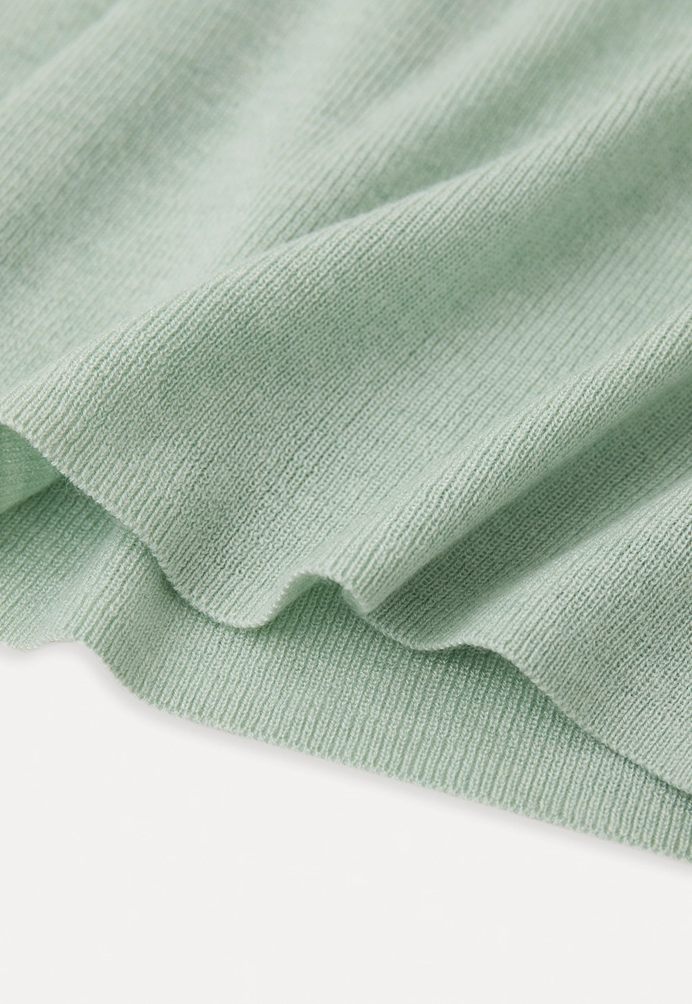 Colorblock Turtleneck Wool Knit Sweater