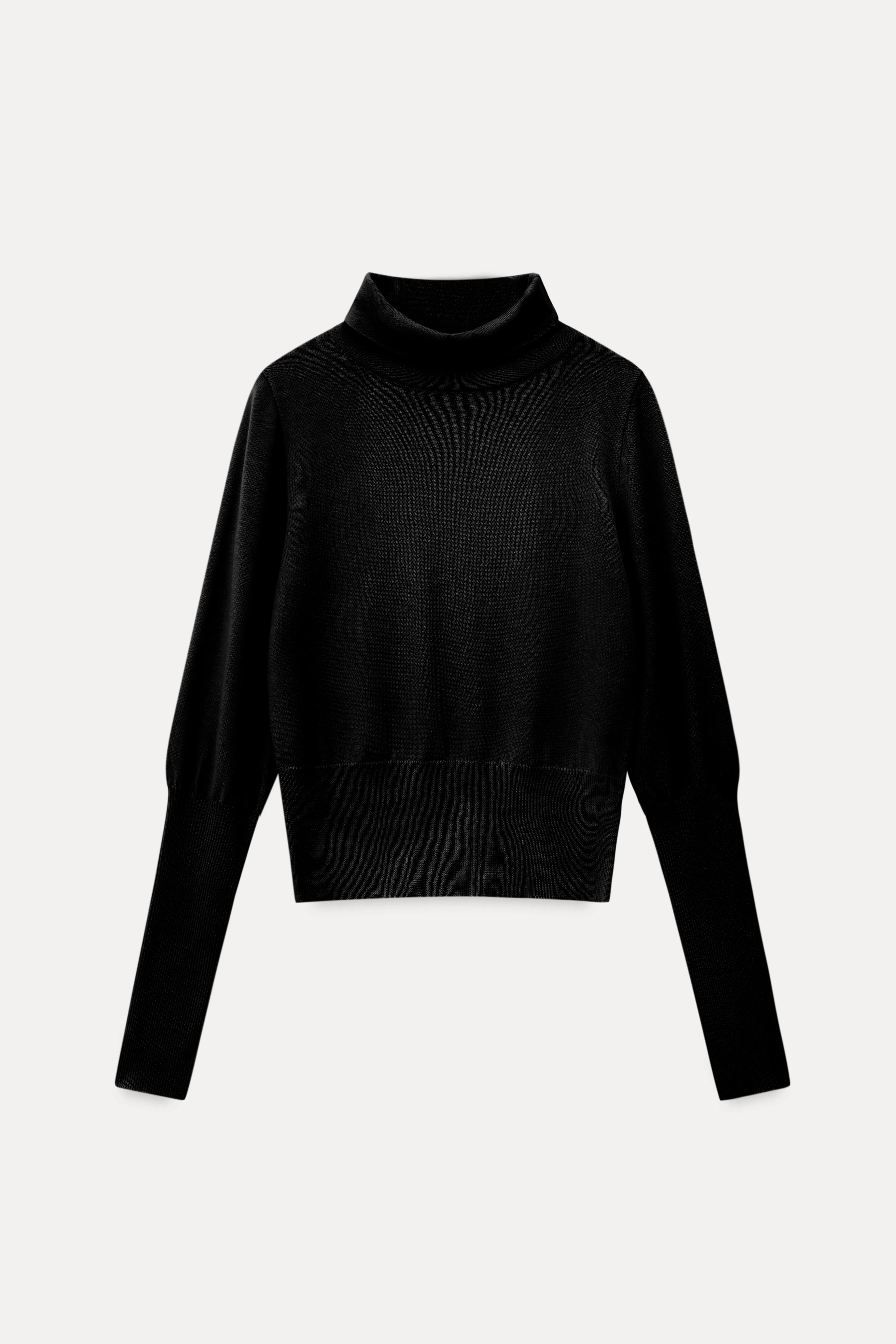 Casual Basic Knitwear, Classic Round Neck Long Sleeve Top