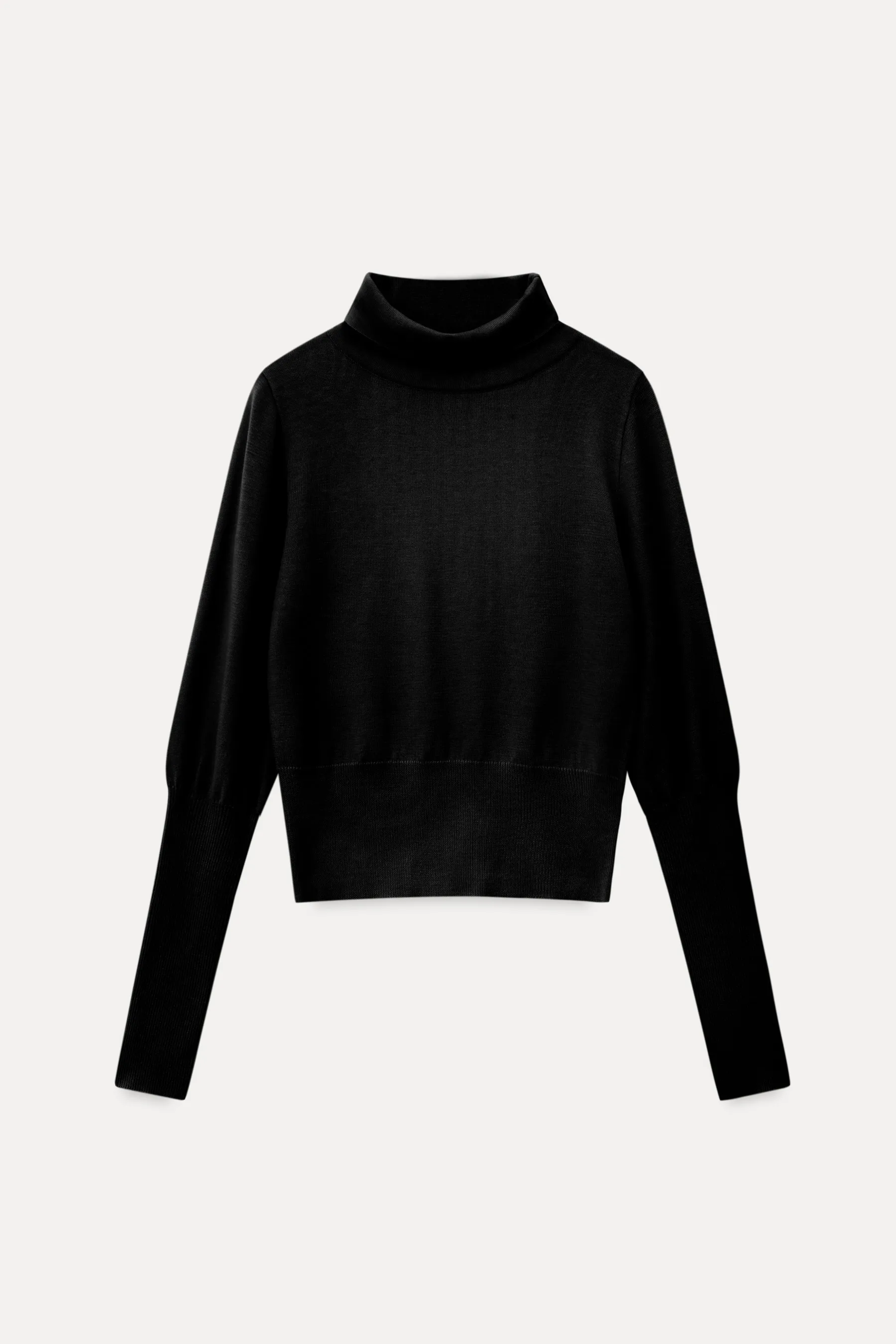 Casual Basic Knitwear, Classic Round Neck Long Sleeve Top