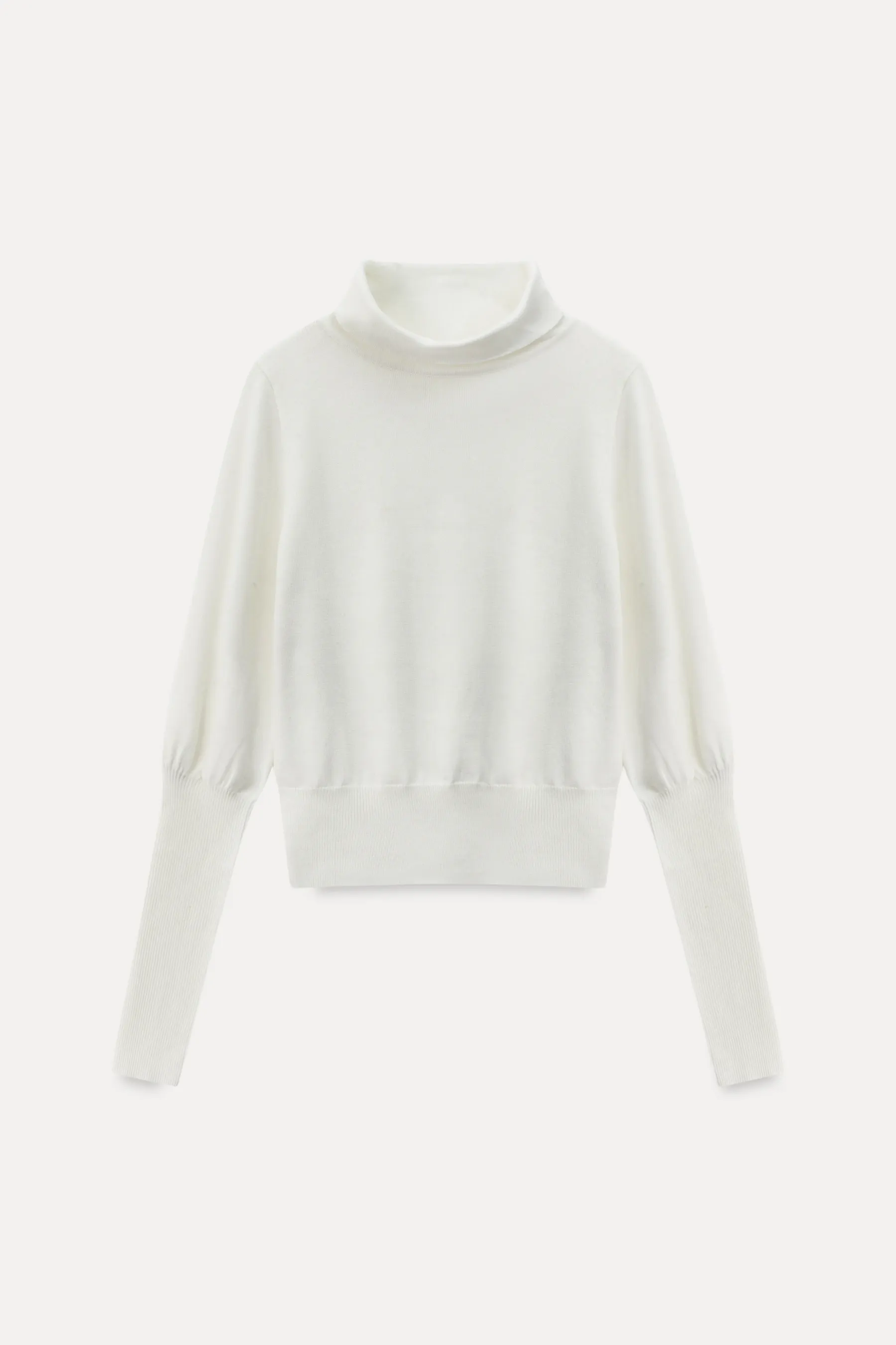 Casual Basic Knitwear, Classic Round Neck Long Sleeve Top