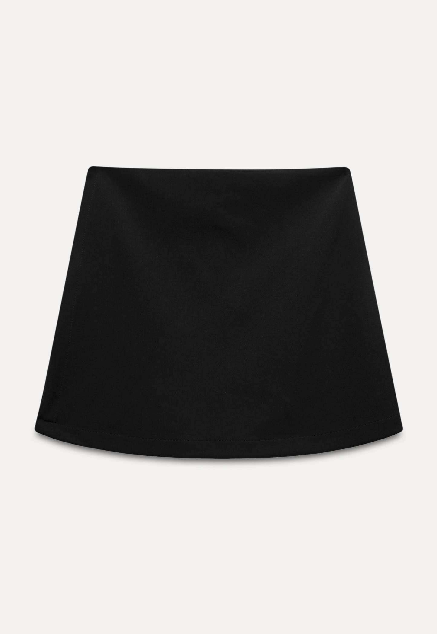 Side-Slit A-Line Midi Skirt Pants