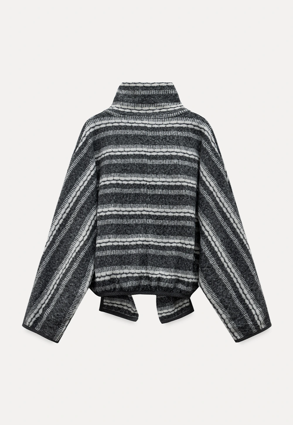Retro Stripe Fleece Jacket