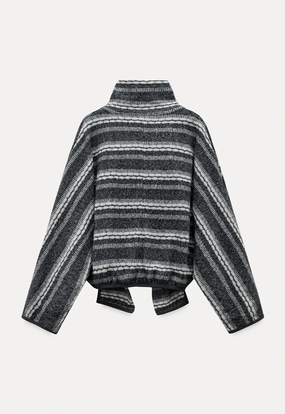 Retro Stripe Fleece Jacket