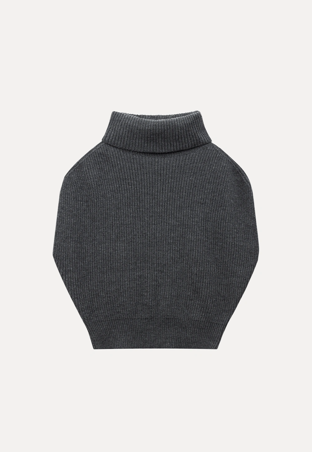 Women Knit Turtleneck Shawl and Long Sleeve Dress