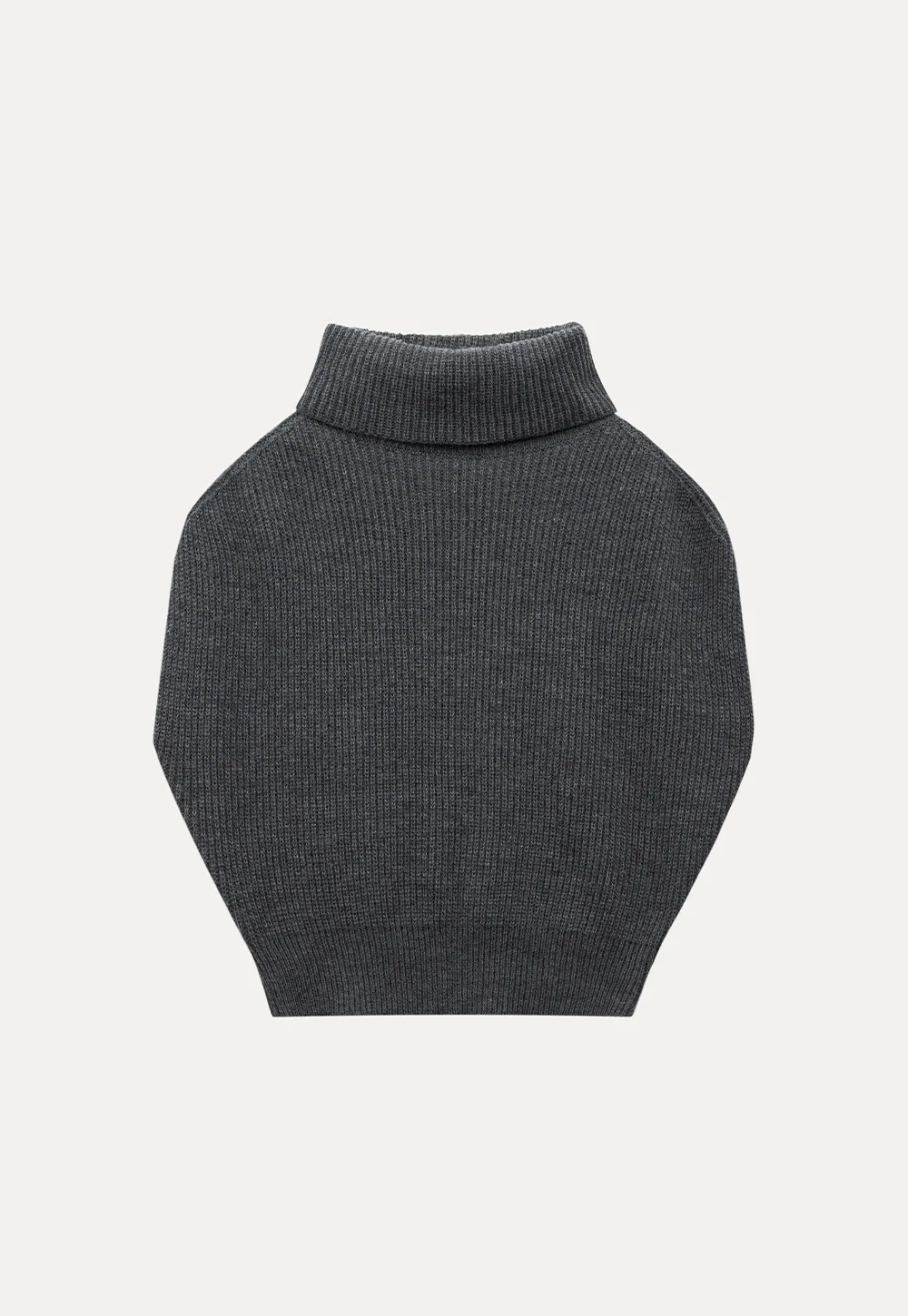 Women Knit Turtleneck Shawl and Long Sleeve Dress