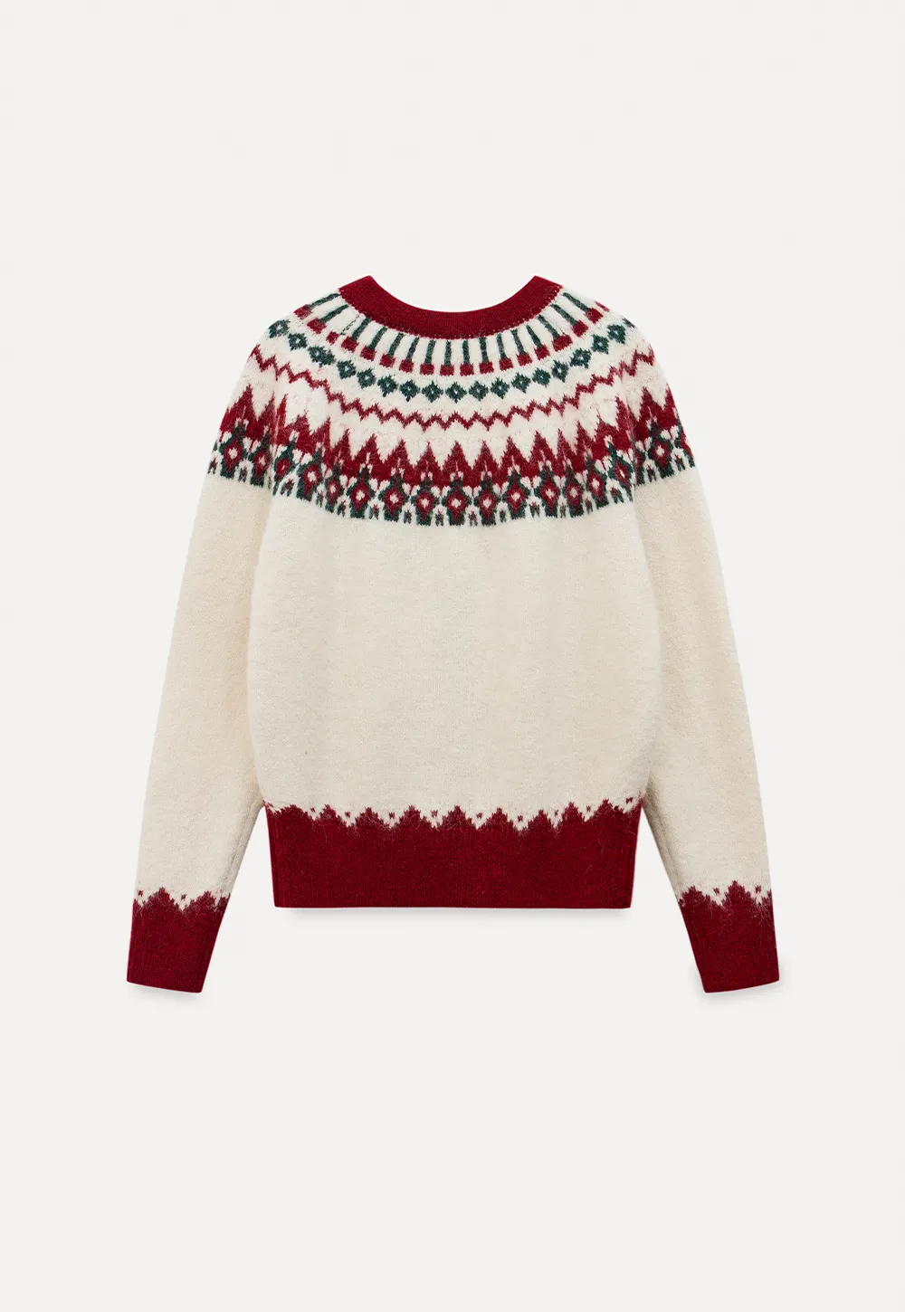 Fair Isle Knit Sweater