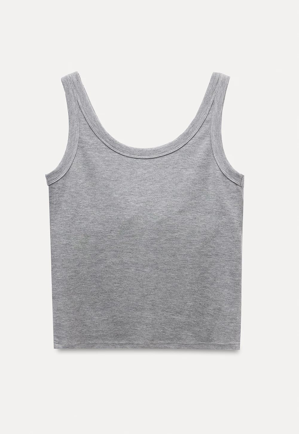 Women’s V-Neck Ribbed Knit Tank Top Sleeveless Basic Cami