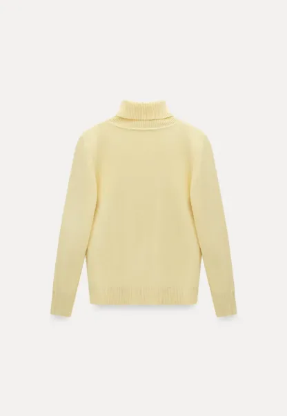 Soft Ribbed Turtleneck Sweater