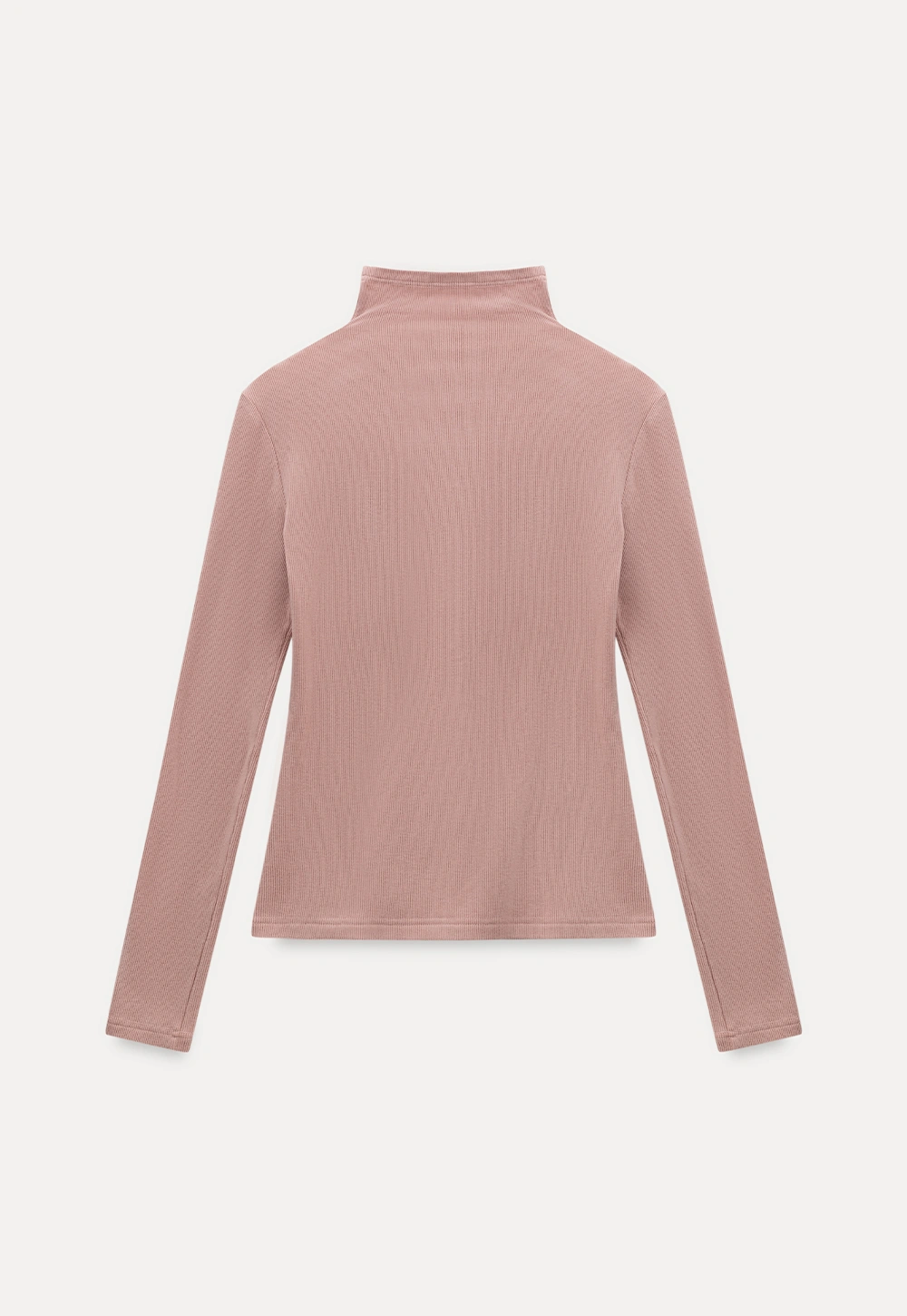Elegant Ribbed Top with Button Detailing