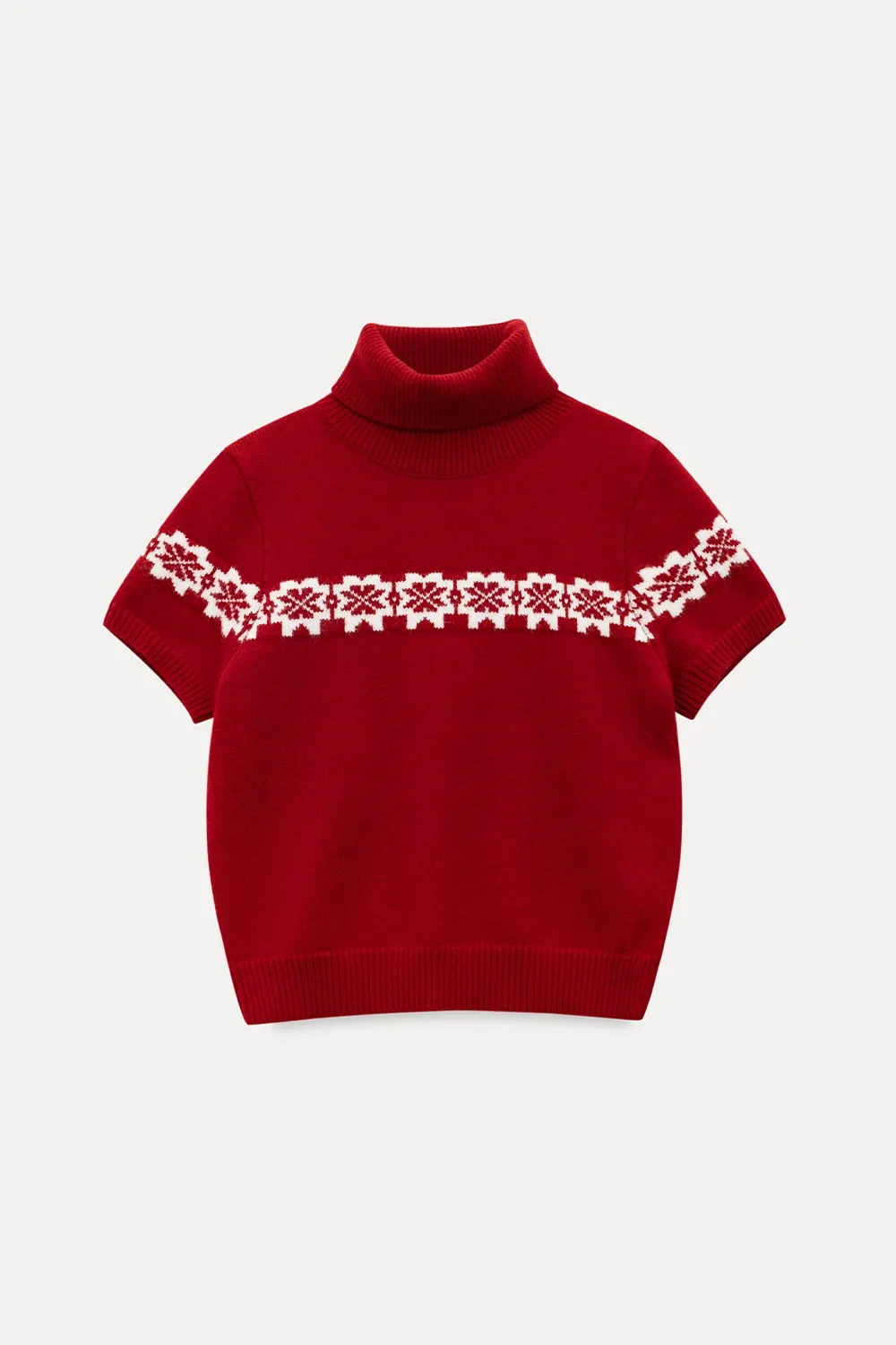 Fair Isle Sweater & Cardigan Set