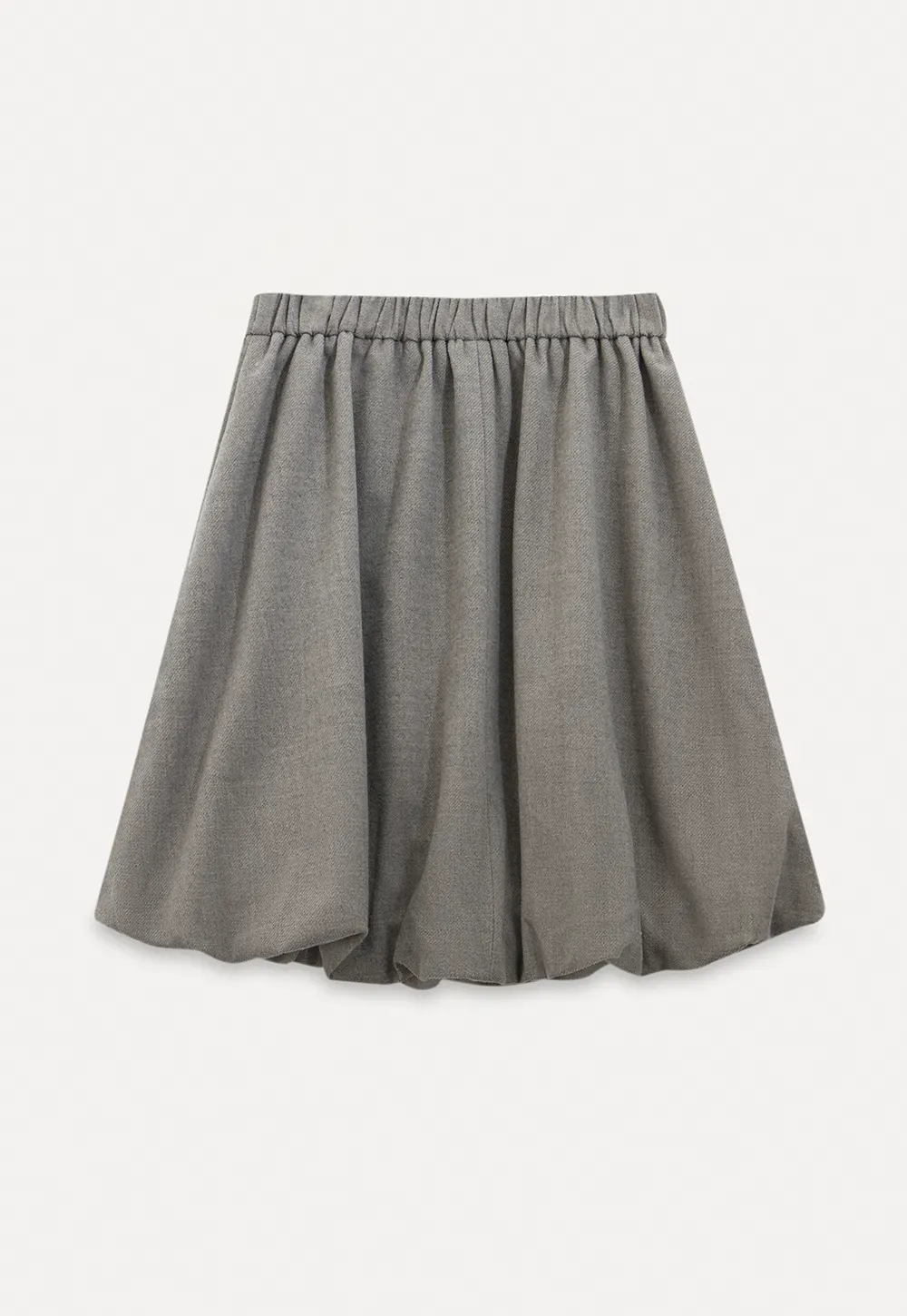 Bubble Hem Mini Skirt