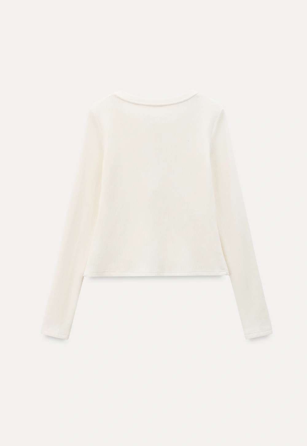 Women Soft Henley Knit Long Sleeve