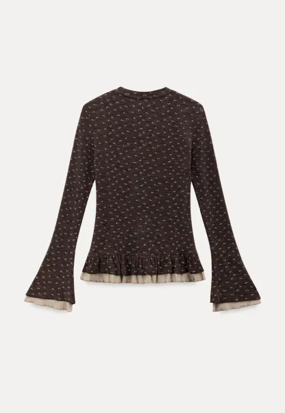 Women’s Floral Long Sleeve Top