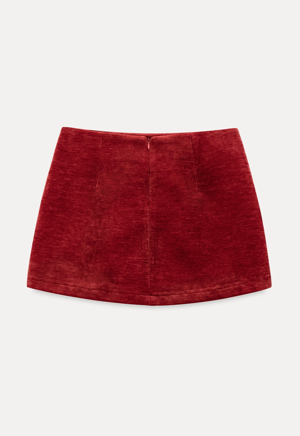 Women Velvet Mini Skirt for Winter