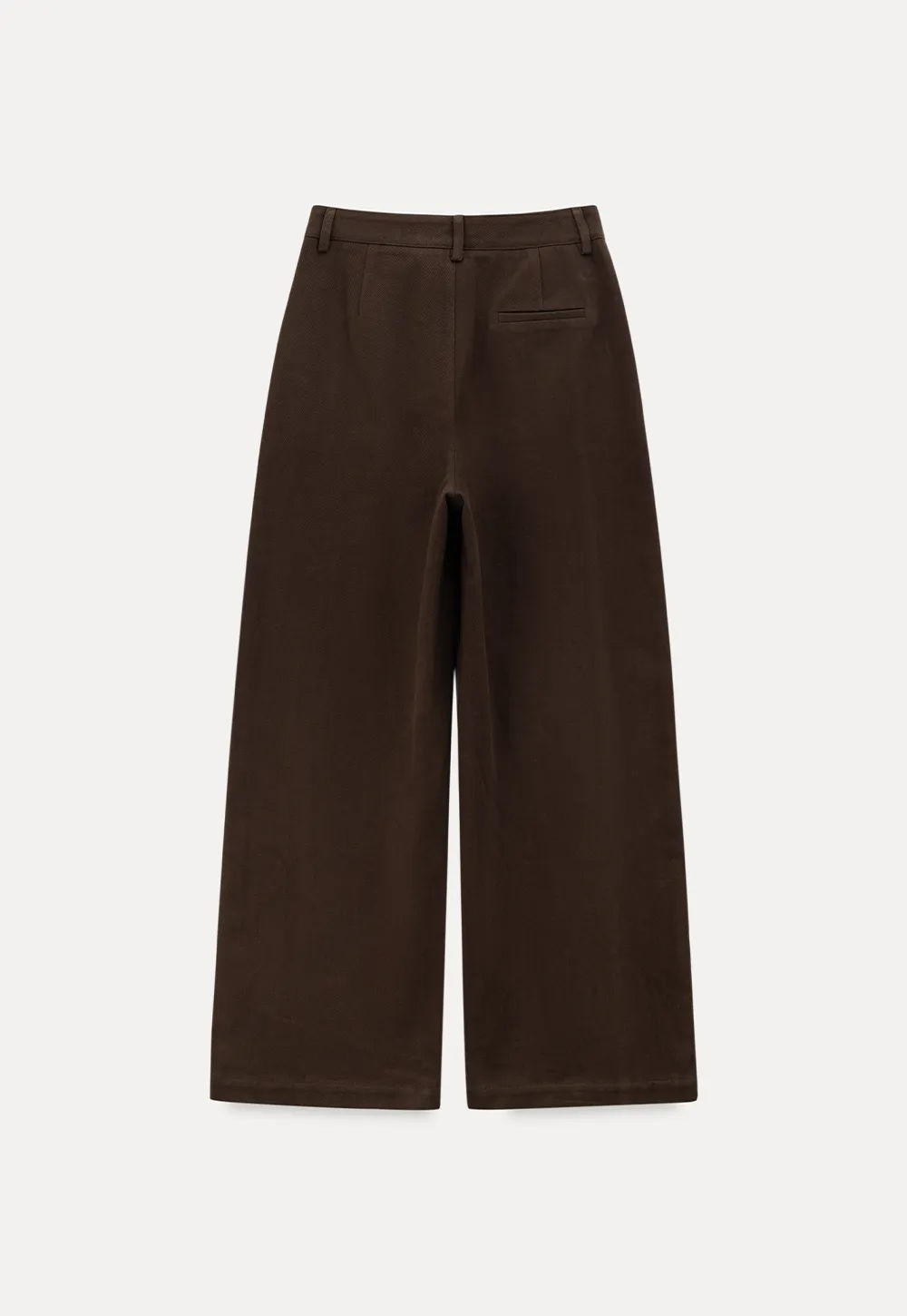 Wide-Leg Suit Trousers
